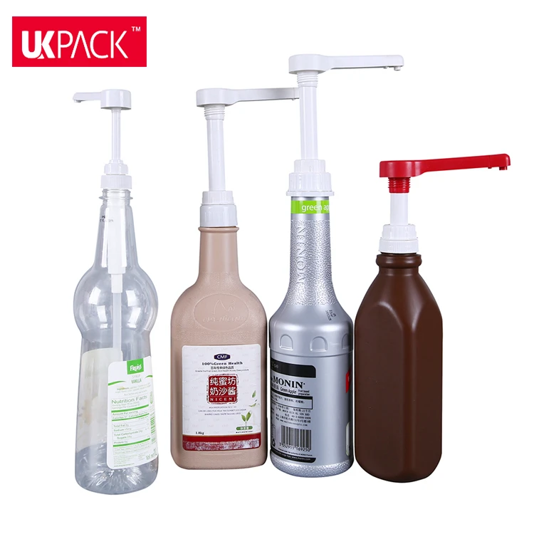 Long Nozzle 15cc 20cc 30cc Plastic Sauce Dispenser Pump Ketchup Pump