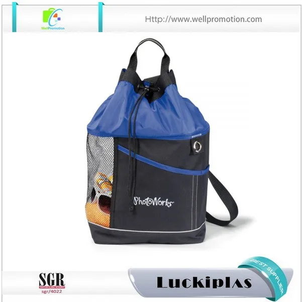 drawstring beach backpack