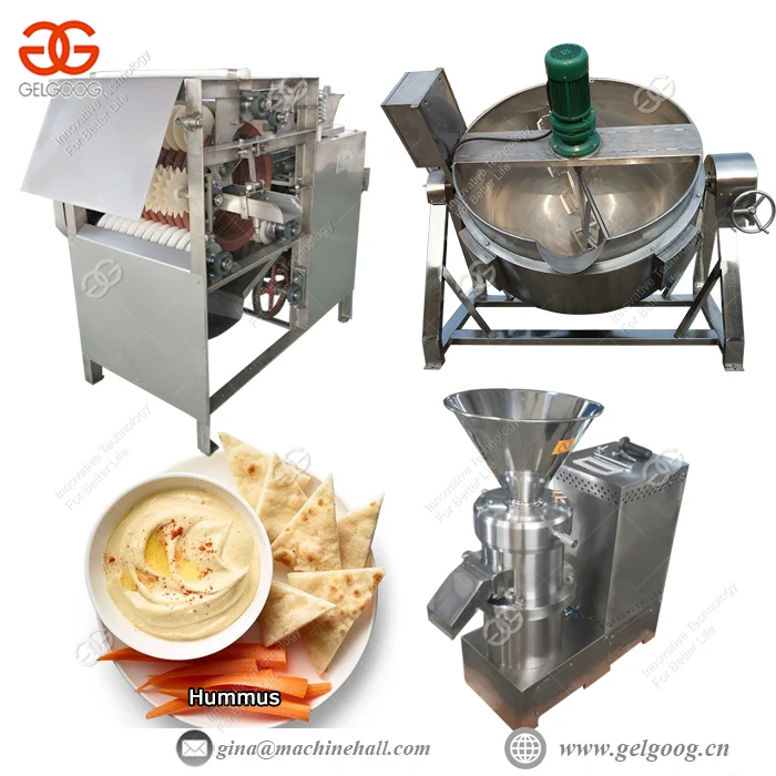 Buy Wholesale China Industrial Hummus Making Machine Chickpeas Puree  Production Line & Hummus Making Machine at USD 30000