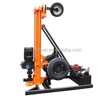 KQD165Z wheeled water well drilling machinery /cheap price high quality hand held drill rig, View KQ