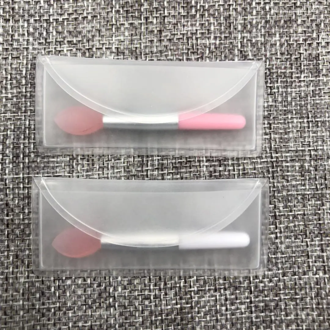 In Stock Wholesale Silicone Tip Lip Gloss Applicator Lip Brush Mini