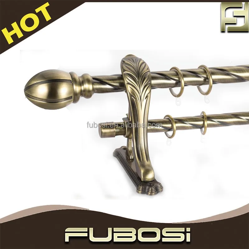 New Design Curtain Rods And Rails Double Curtain Rods And Rails