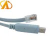 3ft 6ft FTDI USB to serial RS232 RJ45 console rollover cable for Cisc routers