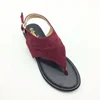 2019 latest low-cost flat-bottom fashion flip-flops strap women outdoor sandals