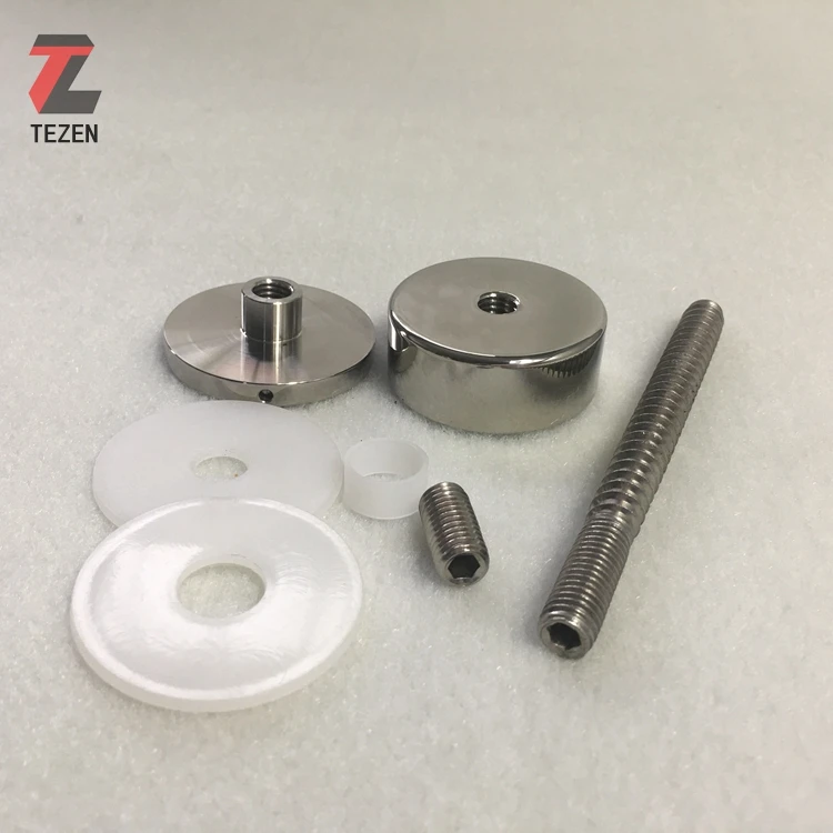 Stainless Steel Adjusted Long Screw/thread Standoffs For Glass Hardware
