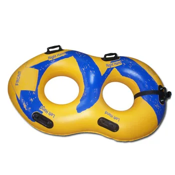 High Quality Inflatable Double Water Ski Ring With Handles - Buy Water ...