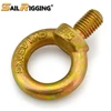 Rigging Drop Forged Zinc Plated Carbon Steel Jis B 1168 Eye Bolts Galvanized Steel Lifting Eye Bolt