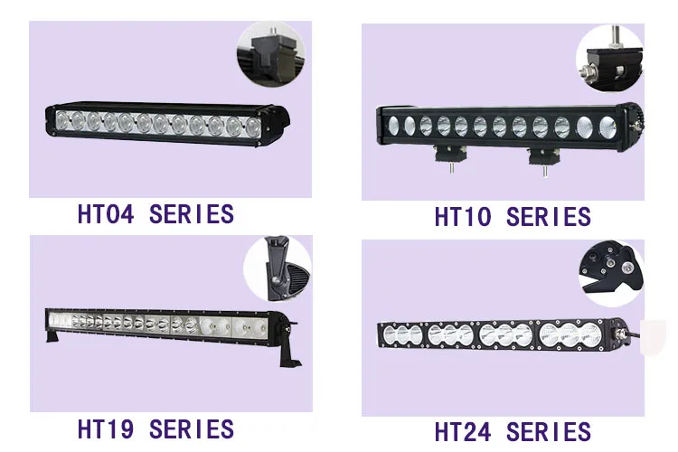 30.1" One Row Auto Led Light Bar 150w White And Yellow Color With