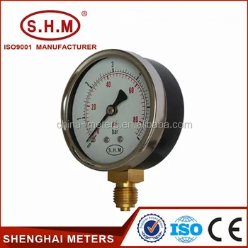 Mercury Digital Pressure Gauge Manometer With Black Steel Case Mercury Digital Pressure Gauge Manometer With Black Steel Case