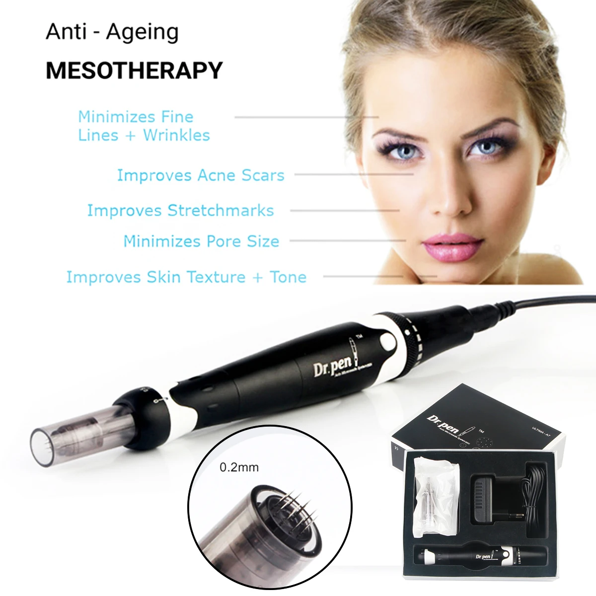 2019 Best Selling Products A7 A6 A1 Dermapen Microneedling Microneedle