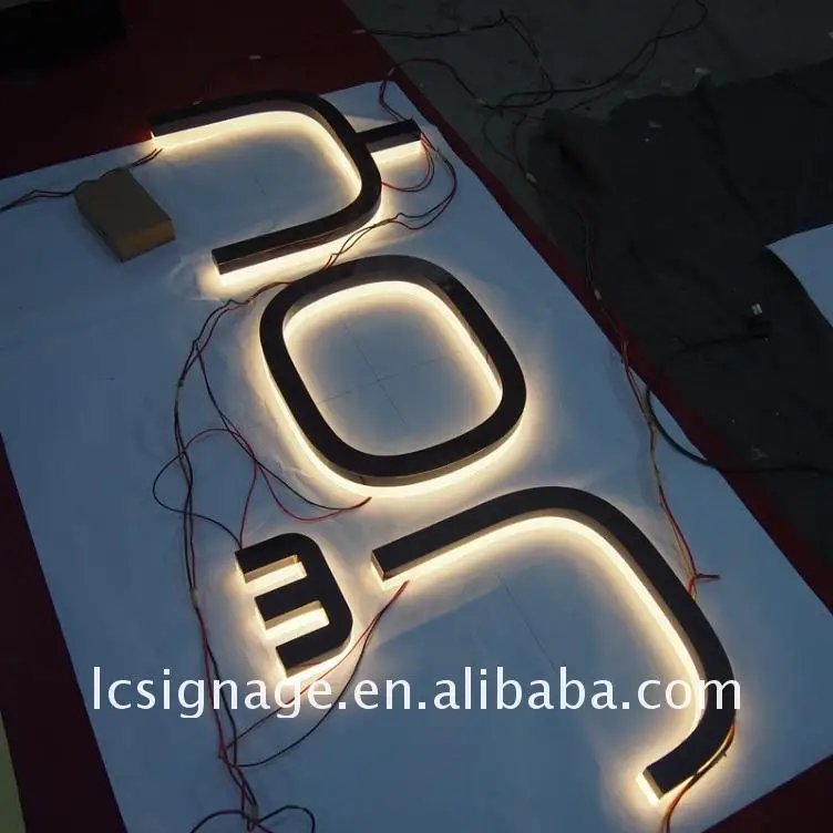 High Quality Heavy Duty Type Backlit Signs Supplier Led Sign Outdoor ...