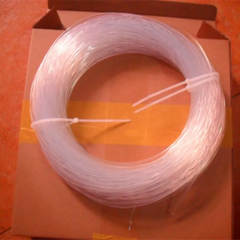 最薄的固体核心照明塑料 1.5毫米侧辉光光纤 100 m/roll