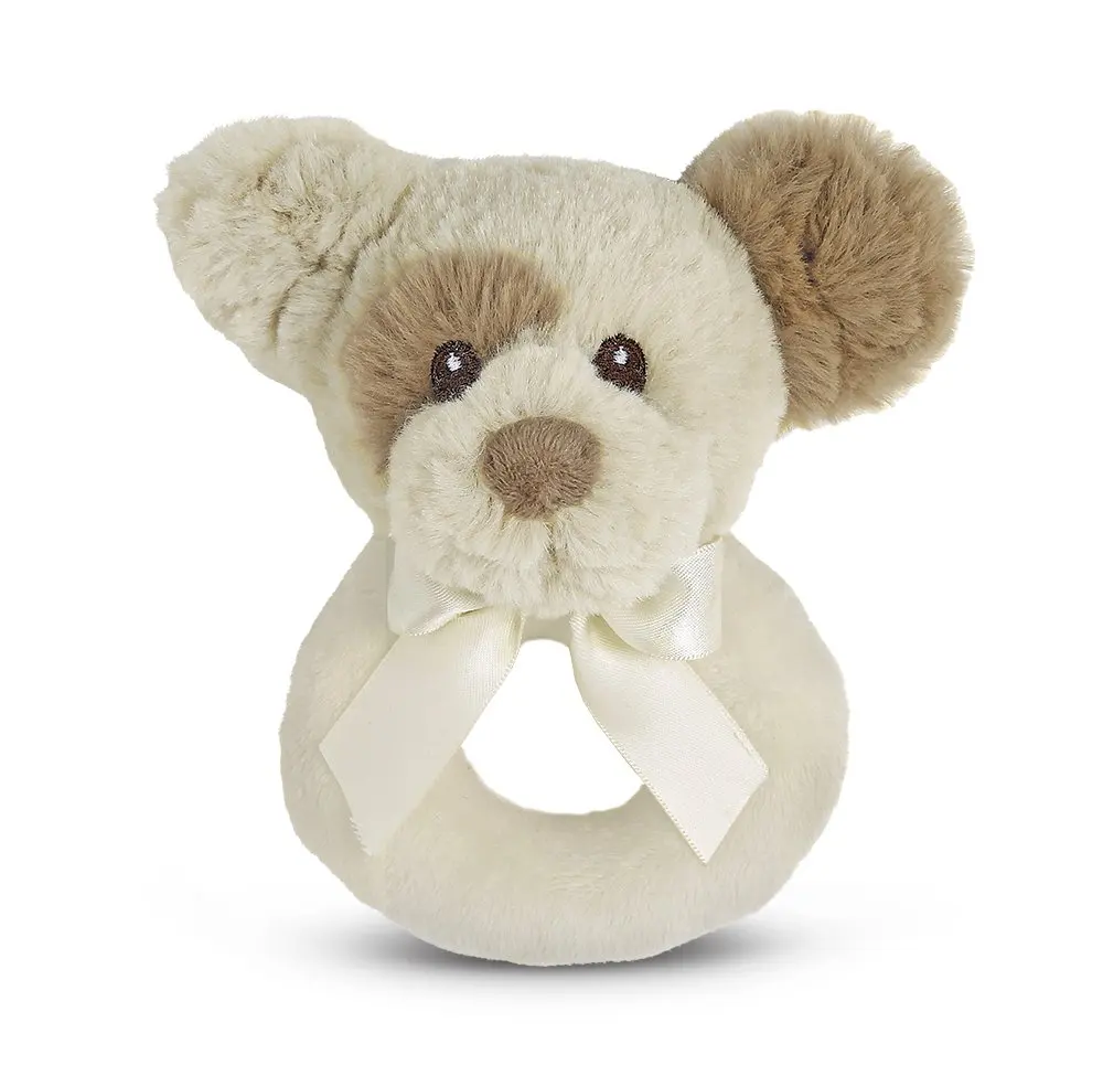 Oem And Odm Promotional Soft Personalized Soft Plush Baby Rattle Toys