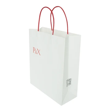 white gift bags wholesale