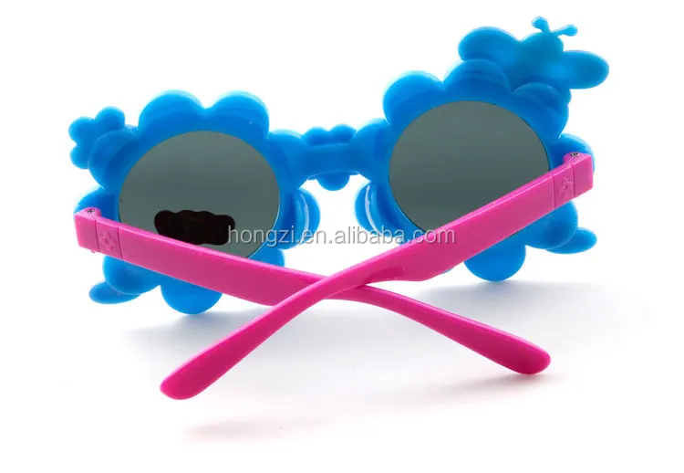 Bee Flowers Kids Sunglasses Designer For Boys Girls Goggle Baby Glasses Children's Folding