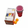 OEM Beer pong game set 12 cups & 2 balls color box package