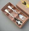Customized kitchenware kraft paper packaging/ gift box for spoon and fork