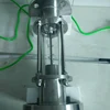Variable area float guide rod rota water flow meter for gas / liquid measuring