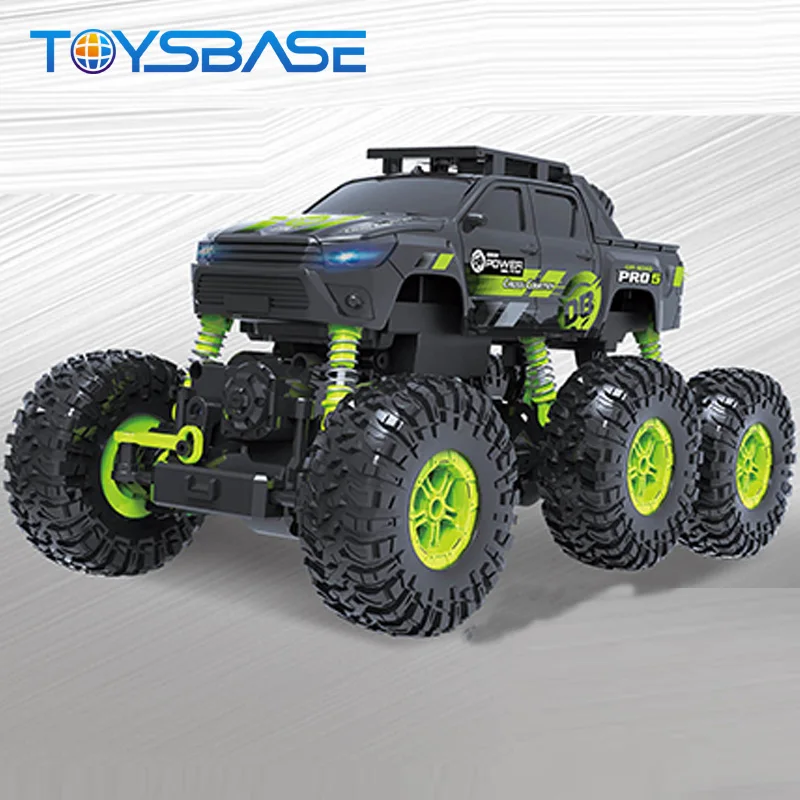 Details about   RC Car 4WD 6 Wheels Climbing Cars Electric Drive Off-Road Truck Electric Remote 