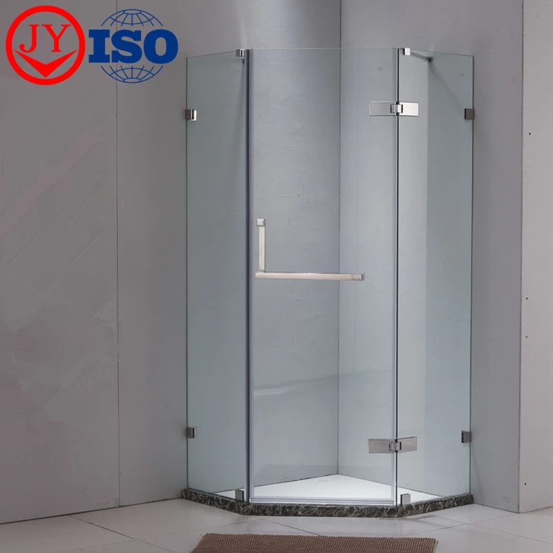 Безрамное Душ стеклянные двери
