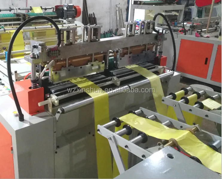 New Continuous Plastic Rolling Garbage Bag Making Machine/poly Roll
