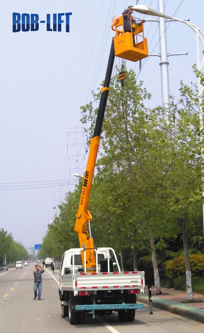 Truck aerial platform