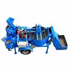 diesel engine hydraulic compressed mobile earth clay brick and block moulding press making machine price