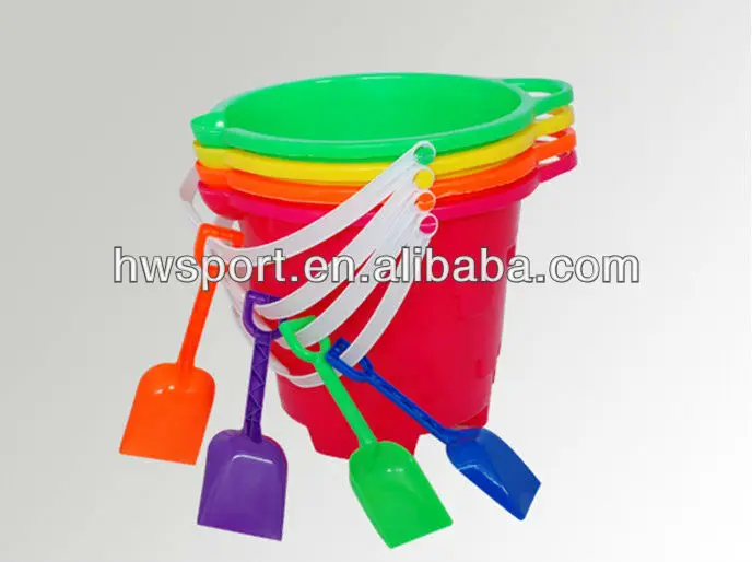 sand buckets and shovels
