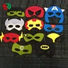 OEM wholesale high quality cheap party mask felt super hero mask from China market