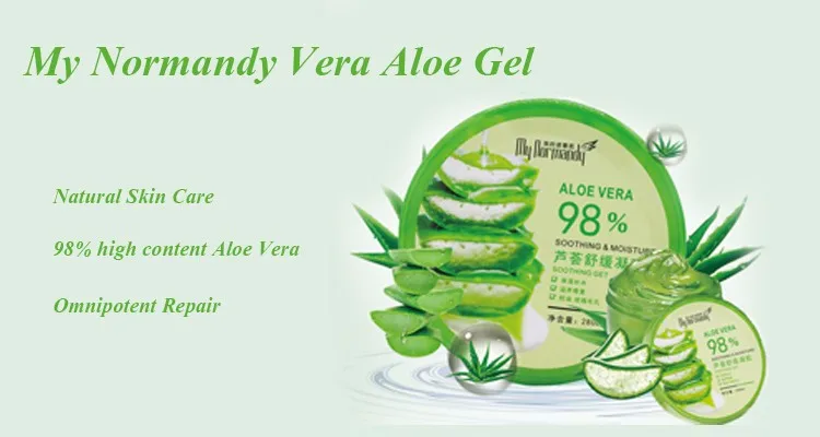 Gel Moisturizing Face Cream With Remove Acne Sun Repair Aloe Vera Soothing Gel Pilaten Facial