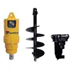 auger drill parts/drill digger/hydraulic skid steer loader excavator earth drill