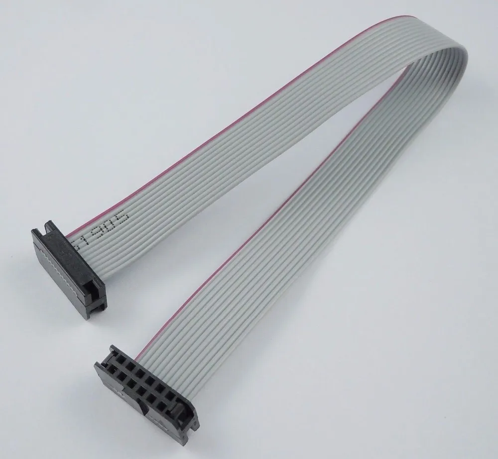 Idc Flexible Flat Cable 2mm Pitch 2x6 Pin 12 Wire 28 Awg Female Idc