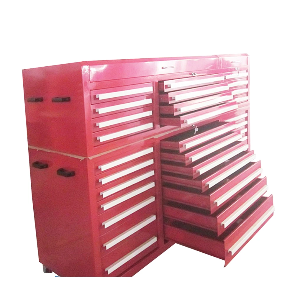 72" Large Cheap Tool Box With Drawers And Wheels In 304 Stainless Steel