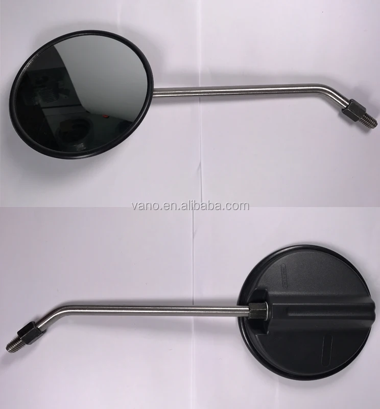 Chromed stainless iron MZ SIMSON motorcycle side mirrors