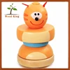Made In China Wholesale Bear Balance Column Baby Toys Educational Best Selling Handmade Kids Baby Wooden Toys