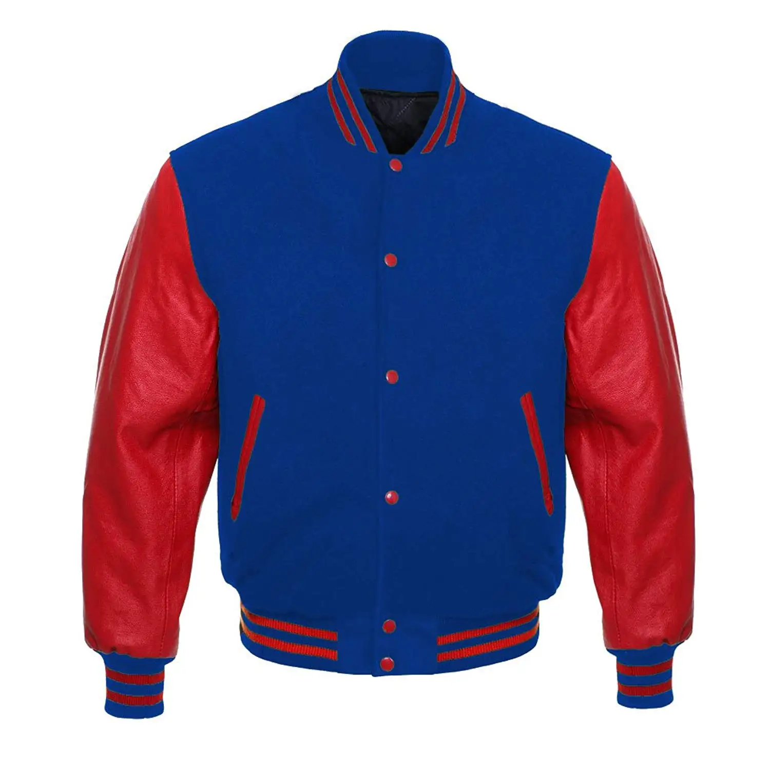 Buy Design Custom Jackets Letterman Baseball Varsity Jacket White/RED ...