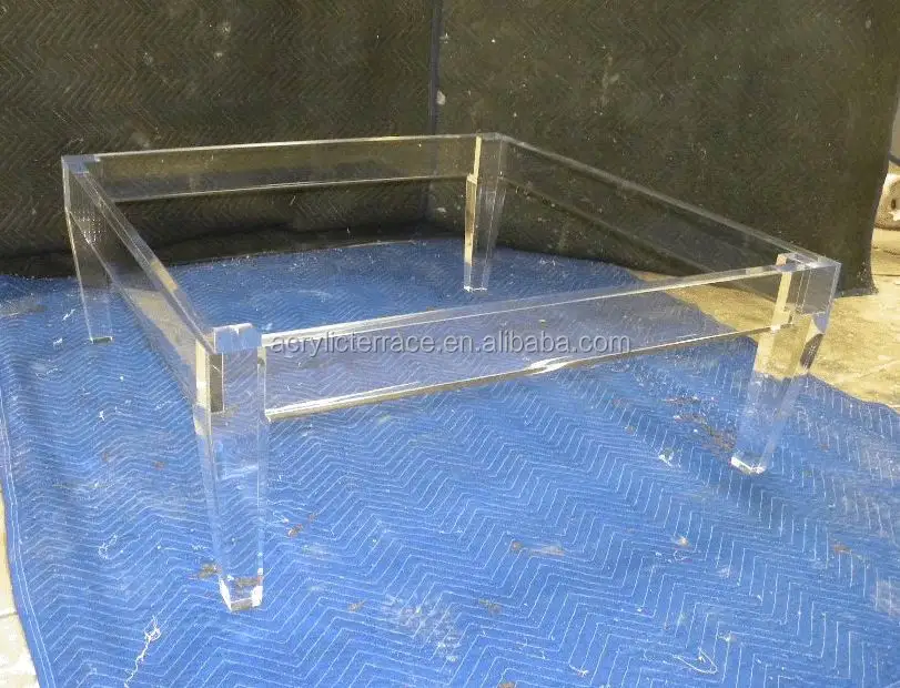 3 Inch Leg Clear Acrylic Lucite Coffee Table Base Buy Metal Coffee Table Base,Glass Coffee