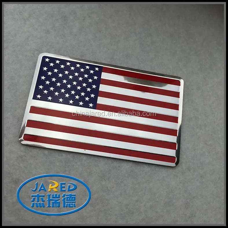 High Quality American Flag Nameplate Metal Label - Buy Metal Nameplate ...