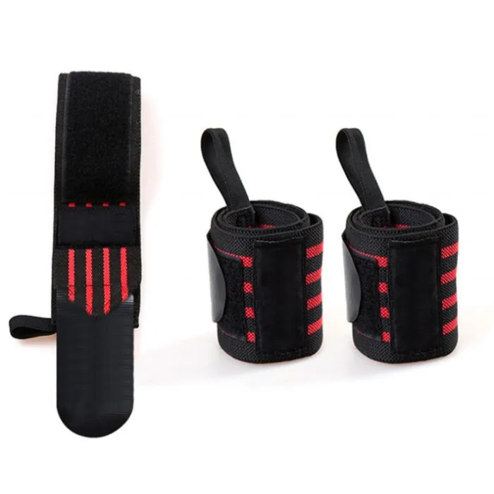 Free sample Professional Grade Wrist Wraps With Thumb Loops Wrist Support Braces for Men & Women .jpg
