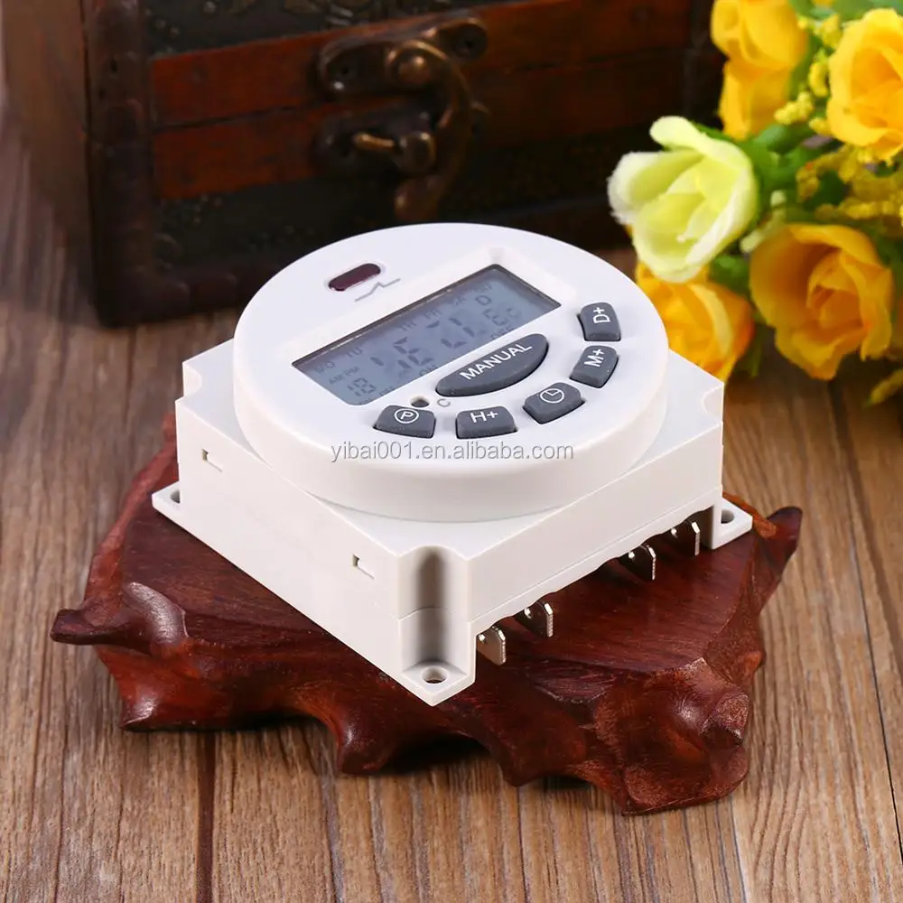 Temporizador De Riego Digital Lcd Para Jardín,Energía Solar