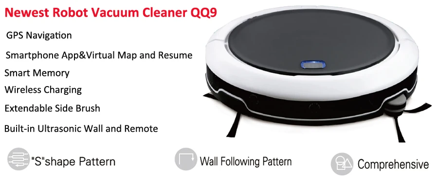 18 Newest Navigation Technology Wet And Dry Intelligent Robot Vacuum Cleaner Qq9 With Water Tank Buy Robot Vacuum Cleaner Navigation Robot Vacuum Cleaner Map Robot Cleaner Navigation Product On Alibaba Com