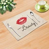 High Class Dining Mat Placement with Custom able Design Logo & Pattern for Marketing