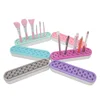 Beauty Unique Silicone Makeup Brushes Storage Box Desktop Cosmetic Brush Organizer holder