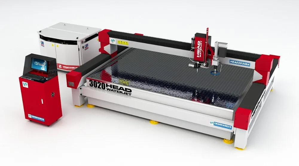 5 Axis Waterjet Cutting Machine 3d 5 Axis Water Jet Cutting Machine For Metal Stone Cutting In A