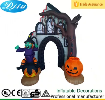 Inflatable Arch Halloween Haunted House And Witch Dead Tree Pumpkin Yard Decoration Buy Yard Decoration Halloween Decoration Inflatable Arch