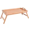 Wholesale New Design Bamboo Laptop Desk computer desk Bed Tray With Folding Leg