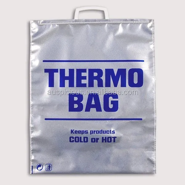 Hot Aluminum Foil Thermo Bag Thermally 