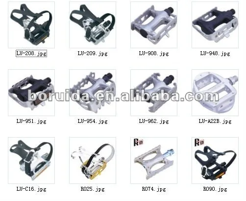 toe clip pedals for road bike