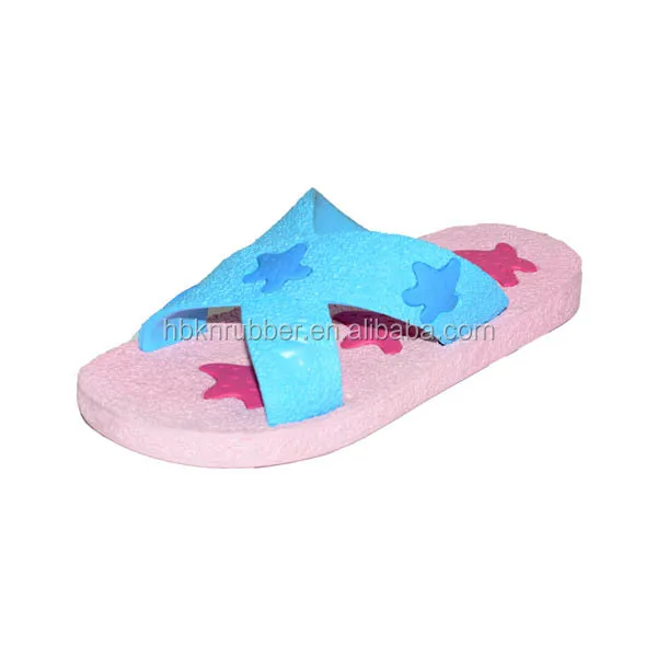 Hot Selling Women PVC Slipper With Star