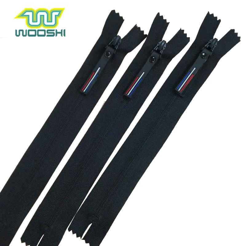 Factory Price 3 5 Nylon Reversible Zipper With Rubber Puller Nylon